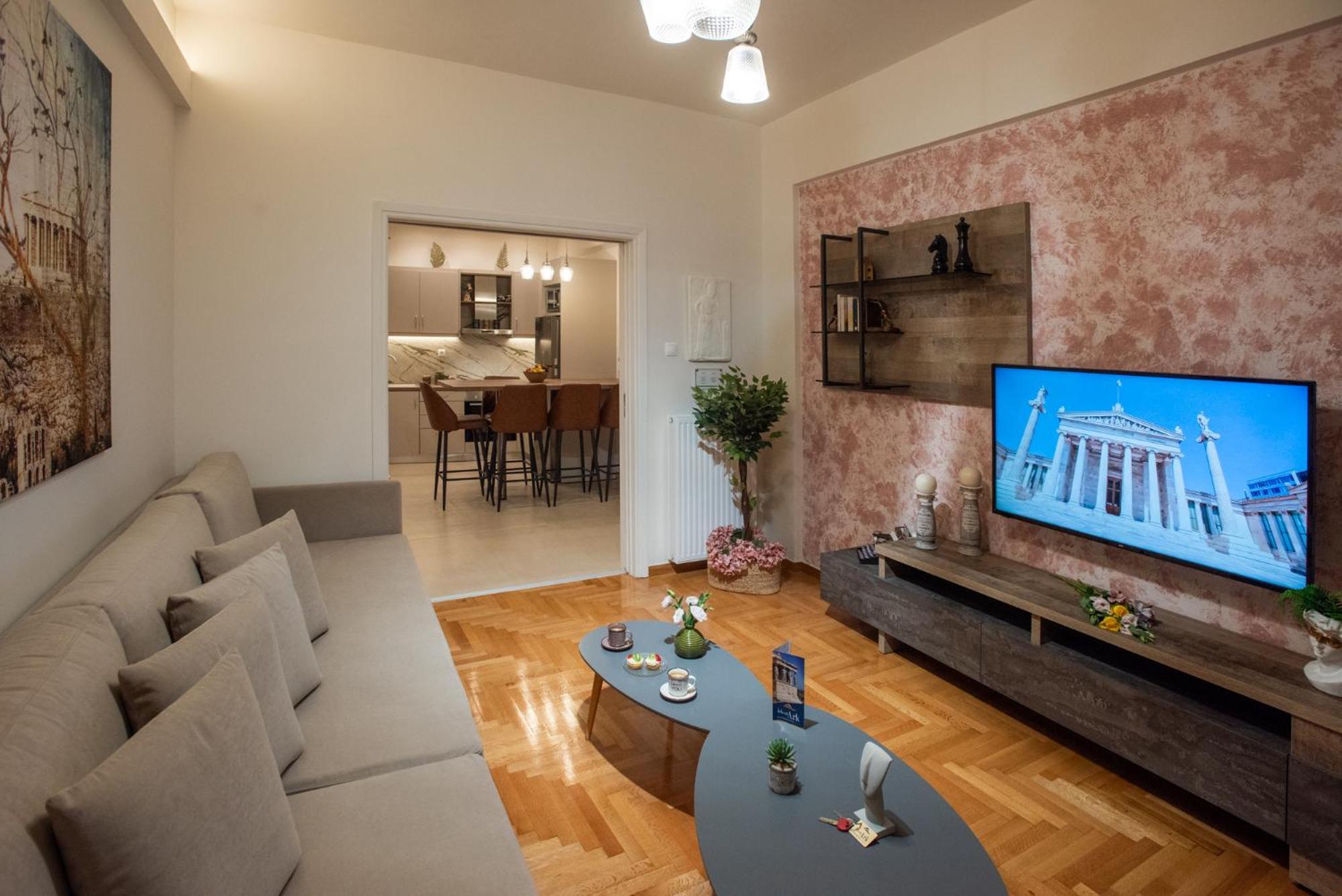 Apartament Blue Ark Acropolis Compass Ateny Zewnętrze zdjęcie